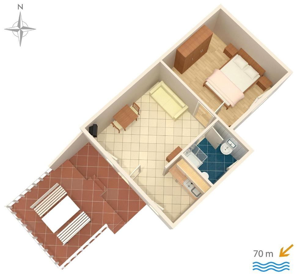 Apartments By The Sea Stara Novalja, Pag - 6469 外观 照片