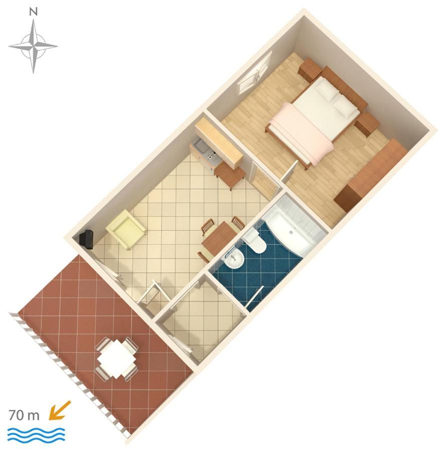 Apartments By The Sea Stara Novalja, Pag - 6469 外观 照片