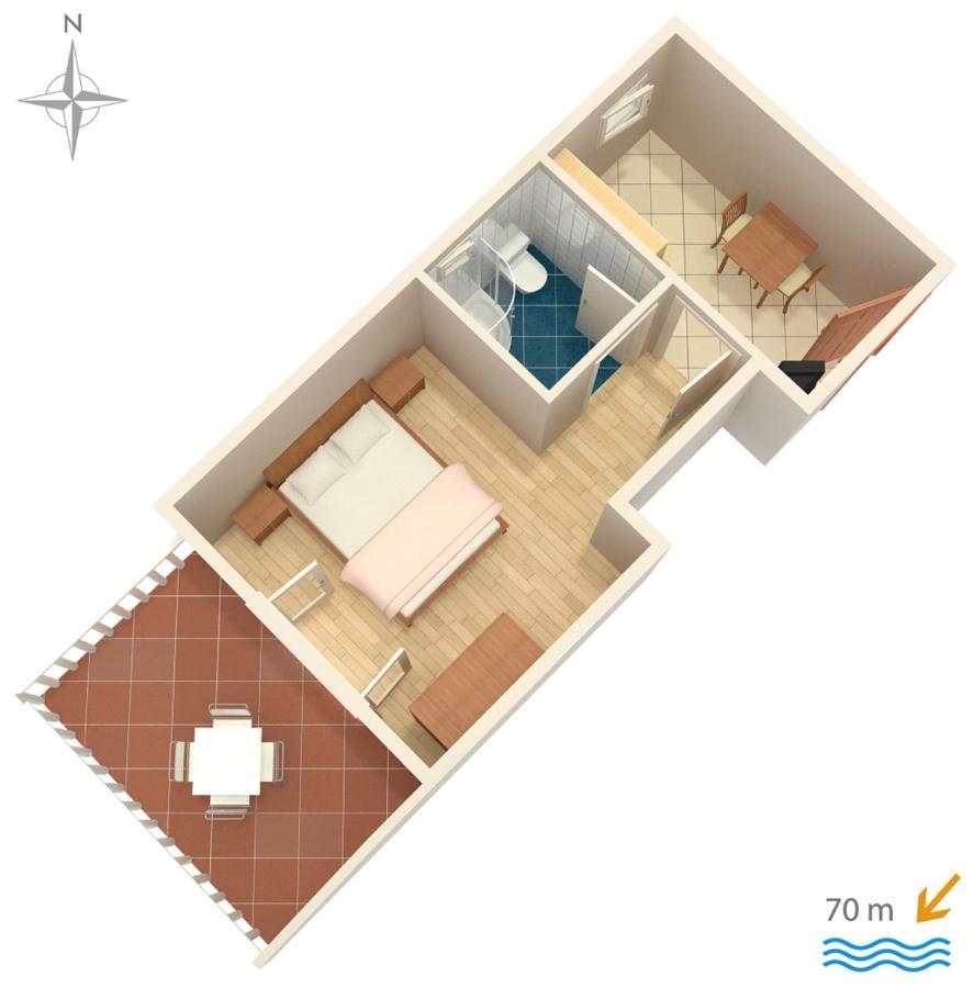 Apartments By The Sea Stara Novalja, Pag - 6469 外观 照片